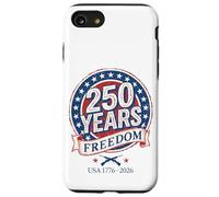 Viral Patriotic US Independence Day - 250 Years Freedom Case for iPhone SE (2020) / 7/8