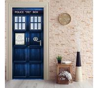 VIRANDA 3D Door Sticker Peel and Stick Murals Removable self-Adhesivev Door Poster Door Cover PVC Waterproof Wallpaper Wooden Doors Door Decoration for Living Room Bedroom Home Design 39.3"x 78.7"