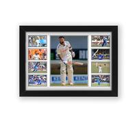 Virat Kohli Signed Poster Print - Limited Edition Autograph Fan Gift - Collectible Memorabilia Merchandise (Unframed A4 (30x21cm))