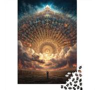 Virat Roop Wooden Jigsaw Puzzles 1000 Pieces for Adults Fun Stress Relief Toy Intellectual Game Home Decoration Education Game Premium & Durable 1000pcs (75x50cm)