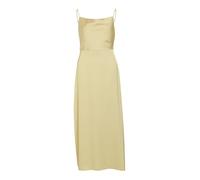 Vila Women's Viravenna Strap Ankle Dress-Noos/Dc, Yellow (Pale Banana), 16
