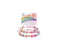 VIRAVENTO First Day of Bracelet Set for Mommy and Me Matching Bracelet Back to Class Adjustable Heart Clay Bead Jewelry for Mother Dad, 8 UK, Rope, no gemstone