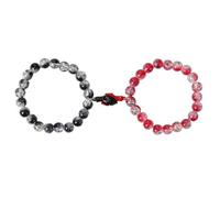 VIRAVENTO Matching Bracelets Beaded Stretchy for Him and Her Long Distance Relationship Bracelets Valentine's Day AccessoriesFriendship Bracelets, adjustable, Rope, no gemstone