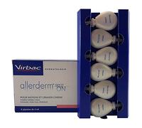 Virbac Allerderm Spot-On Pack of 6 x 4 ml Skin Care Pipettes for Dogs (+10 kg) to Support Dermatological Treatment