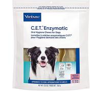 Virbac C.E.T. Enzymatic Oral Hygiene Chews, Medium Dog, 30 Count