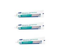 Virbac C.E.T. Enzymatic Toothpaste for Animals, Pack of 3, 3 x 70 g, Toothpaste with Poultry Aroma for Dogs and Cats, For Use with an Animal-friendly Toothbrush