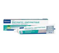 Virbac CET Enzymatic Toothpaste| Eliminates Bad Breath by Removing Plaque & Tartar Buildup | Best Pet Dental Care Toothpaste | Poultry Flavor, 2.5 oz Tube