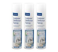 Virbac Indorex Defence Flea Spray for the Home | Kills Fleas | 3 x 500ml | Kills cat & dog adult fleas and dust mites in the home on contact; up to 12 months protection; treats a 3-4 bed house