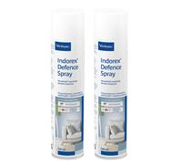Virbac Indorex Defence Flea Spray for the Home - Long-Lasting 12-Month Protection Against Fleas and Dust Mites - 2 x 500ml Can