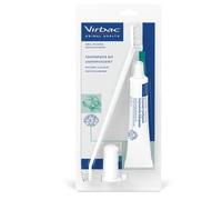 Virbac Oral Hygiene Toothpaste 1 x 70g tube & Toothbrush Kit for Cats & Dogs