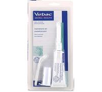 Virbac Toothpaste and Toothbrush Kit - Dogs (Poultry Flavour)