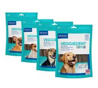 Virbac Veggie Dent Fr3sh 15 Dental Chews For Large Dogs Fresh Breath, Plaque