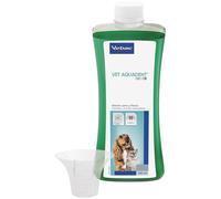 Virbac Vet Aquadent Anti-Plaque Solution for Cat and Dog, 500 ml, Liquid, Flavourless, Pet Dental Care Solution