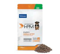 Virbac VETERINARY HPM Dry Puppy Food For Small & Toy Breed Dogs| 1.5kg Bag | High-protein, low-carb dry puppy food for small & toy breeds | Vet-formulated nutrition | 1.5kg bag