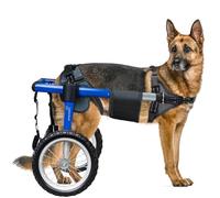 Virbraroo Large Dog Wheelchair for Back Legs, Upgraded All-Terrain Tires & Durable Bearings, Dog Wheelchair for 17.7"-27.5", 55.1-88.1 lbs Disabled or Injured Large Dogs (Extra Large)