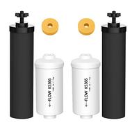 Virego Gravity Water Filter Replacement for Berkey, 2-Pack, Compatible with Berkey Big, Travel, Royal, Imperial, Crown, Light Series, NSF 42