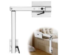 Virego Upgrade Removable RV Table Leg Accessories, Table Top Adjustable Aluminum Alloy RV Adjustable Table Leg，360 Degree RV Table Leg for RV Caravan Yachts, Easy to Install, 100IBS (Upgrade Silver)
