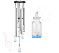 Virekm Windchimes Outdoors Clearance, Door Chime Wind Chimes for Outside Sympathy Wind Chimes for Patio Decoration, Garden Decor. Zen Garden Decor(Wishing Bottle)