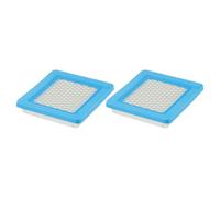 VIRELLO 2Pcs Lawn Mower Air Filter For Honda GCV135 GCV160 GX100 HRB475 HRB536 Models ABS Construction 133x114x21mm