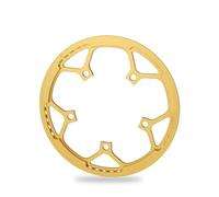 VIRELLO 54TFoldingBikeChainring,130BCDAluminiumAlloySingleChainringwithGuard,WideNarrowTeethfor12-SpeedSystem,Black