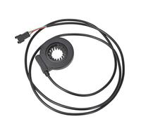 VIRELLO 6MagnetSensorforE-BikeLeftSide,ElectricScootorHallEffectSpeedSensorwith1.1mCable,5VCompactPlasticReplacementPartforEfficientMotorDetection,Black
