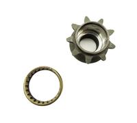VIRELLO BicycleFlywheel9-Tooth,9TBearingHubwith24mmOD,17.5mmBore,28mmThicknessforPerformanceRoadandMountainBikes