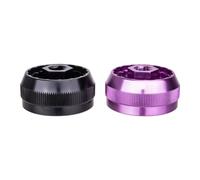 VIRELLO Bike Bottom Bracket Remover Tool, Aluminum Alloy for BB52 BBR60 BB93 DUB BSA30, Compatible with Most Road Mountain Bikes, Black