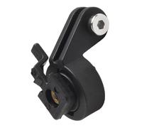 VIRELLO BikeLightMountAdapter,PlasticFrontHeadlightBracketforCATEYEVOLT300T4007008001000AMPP5008001000ATypeorTrekIonProRTBTypeBlack