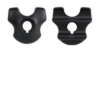 VIRELLO BikeSeatpostClamp,SteelSaddleRailClipsfor7x9mmCarbonOvalRoundRails,BlackSeatPostFastenerAccessories,2Pack