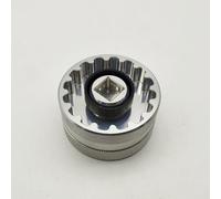 VIRELLO Bottom Bracket Tool, 2-in-1 Installation Disassembly for DUB T47 Praxis, 7075 Aluminum Alloy Stainless Steel, 16T/12T Drive