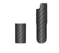 VIRELLO CarbonFiberChainstayProtectorforBrompton,3KPatternBikeUpperUnderChainStayGuardwithDouble-SidedTape,20.8mmWidthFoldingBikeFrameProtectionSticker