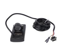 VIRELLO E-Bike LCD Display, 24V 36V 48V Electric Meter with 5 Pin Cable for OMD No.2 Controller, IP65 Waterproof ABS Housing for 22.2mm Handlebar, Black