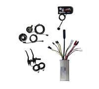 VIRELLO E-BikeController36V/48V500W,BrushlessMotorKitwithLEDS800Display,8PAS,Throttle,BrakeLeversforElectricConversion