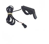 VIRELLO e-BikeThumbThrottle,3-PinConnectorAcceleratorforElectricScooterBike,LeftRightHandlebarControlTrigger,24V-84VFit,BlackABSHousing,ErgonomicGripforAllWeather