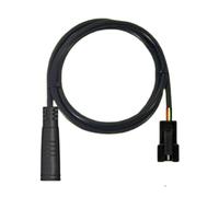 VIRELLO ElectricBikeExtensionCable,3-PinThrottleHallPASSensorWireMaletoFemaleAdapterforE-BikeMountainHandlebarBooster,Black830mm