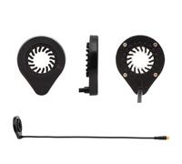 VIRELLO ElectricBikePedalAssistSensor,12MagnetDoubleHallPASSensorforE-Bike,ABSShockproofCyclingPartwith1mWire,Black
