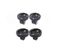 VIRELLO ExtendedAdapterforGarminBikeComputer,FrontMountforCameraorHeadlight,PlasticBracketwith34mmDiameter,Black,4-Pack