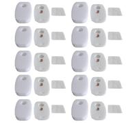 VIRELLO Foam Filter Kit, For Shark Rocket Deluxe Pro HV319Q HV320, 10-Pack Washable Replacement Filters for Vacuum Cleaners