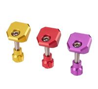 VIRELLO Folding Bike Headset Cap, CNC Aluminum Stem Cover with Quick Release Lock for Dahon P8 P10, Anodized Top Cap Clamp