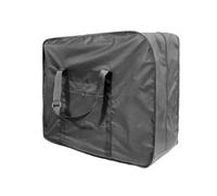 VIRELLO Folding Transport Bag, Heavy Duty Polyester Carry Case for Foldable Bikes, Dustproof Storage Cover for Commuting and Train Travel, Black, 98x40x80cm