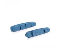 VIRELLO RoadBikeBrakePads,CompoundedRubberforCarbonFiberRims,V/CBrakeCompatiblewithFoldingBikesupto22Inch,SecureBoltandPinFixing,Blue51mm