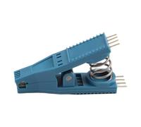 VIRELLO SOIC-8 Clip, Gold Plated 8-Pin EEPROM Chip Grabber with 0.1" Pitch for Tacho BIOS Programming, Square Pin Adapter for Automotive Instrument Clusters