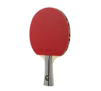 VIRELLO TableTennisRacket,7-PlyWoodBladewithMediumHardnessSpongeforStrongControlandFastSpeed,LongHandlePingPongBatforAll-RoundPlay,IncludesCarryBag