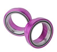 VIRELLO Threaded External Headset for Brompton A/C/P Folding Bike, 34-34mm Aluminum Alloy Double Bearing Fork Cup Set