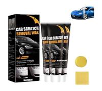 Viresta Scratch Repair, Scratch Repair Wax for Car Scratch, Homonth Car Scratch Remover, Long-Lasting Protection, Easily Fix Scratches, with Wipe & Sponge for Deep Scratches (3PC)