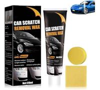 Viresta Scratch Repair, Scratch Repair Wax for Car Scratch, Homonth Car Scratch Remover, Long-Lasting Protection, Easily Fix Scratches, with Wipe & Sponge for Deep Scratches (1PC)