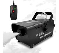 VIRFUN Automatic Fog Machine, Smoke Machine with Wired Remote Control for Parties Halloween Wedding and Stage Effect, 500W and 500ml Tank