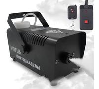 VIRFUN Portable Halloween and Party Fog Machine with Wireless Remote Control Smoke machine for Holidays, Weddings with Overheat Protection
