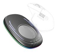 VIRGA CARE Undetectable Mouse Mover,Ultra-Thin & Silent Mouse Jiggler with Timer,Driver-Free Mouse Wiggler Device with ON/Off Switch,Breathing Light to Keeping The Computer Active