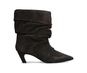 Virgee Kitten Heel Boot - female - ASH - Heeled Boots - Gray - 3 UK - Shoes 3 UK